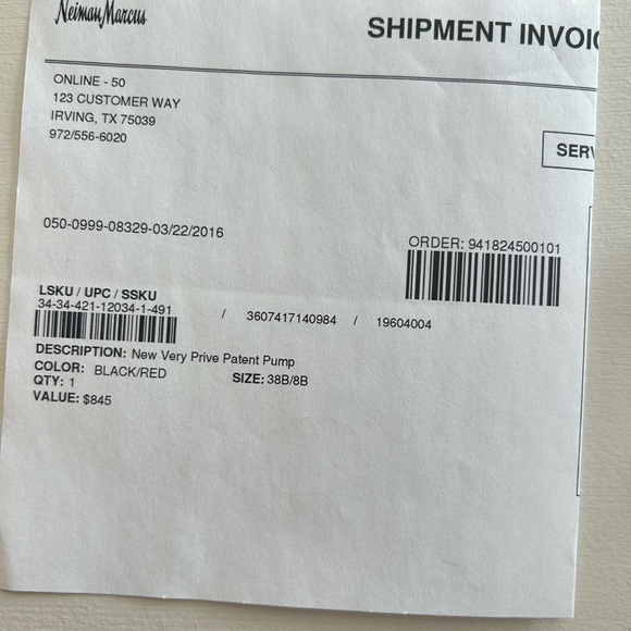 Christian Louboutin Black and Red Stiletto Heels - Picture 7 of 7